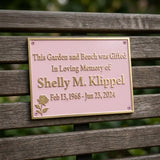 Custom Color Cast Bronze & Brass Plaques – Personalized Metal Signs