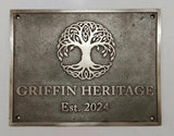 Bronze Address Signs - Custom Bronze Plaques