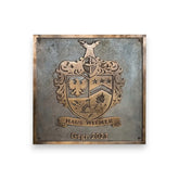 Wappentafel Bronze – wetterfeste Ausführung