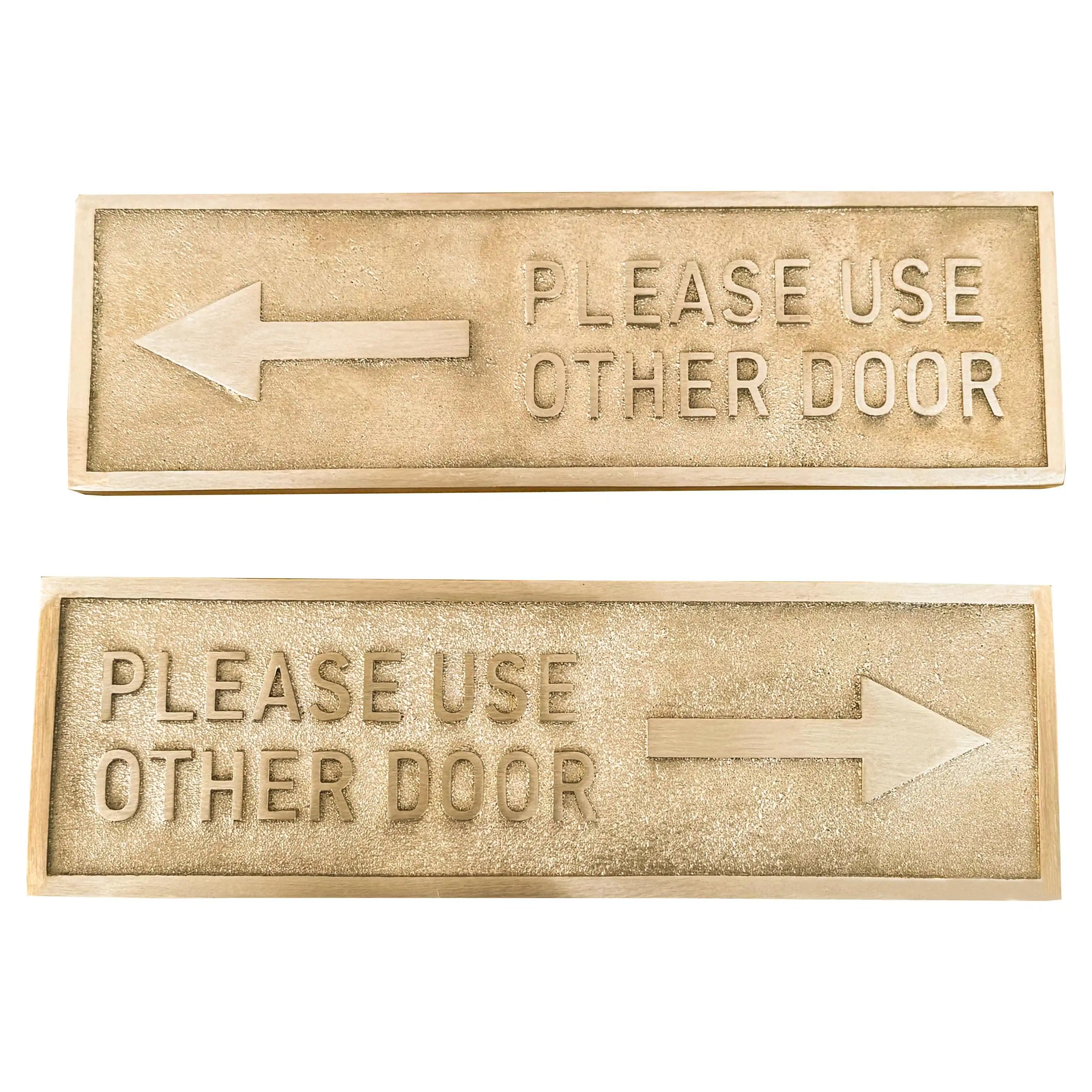 Please use other Door Sign - Directional plaques