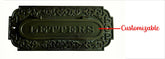 Decorative letter box with 'Letters' text and customizable feature indicated.
