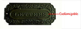 Decorative letter box with 'Letters' text and customizable feature indicated.