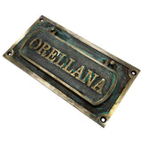 Mail slot for door with mounting hardware and screws included