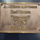 Bronze Address Signs - Custom Bronze Plaques
