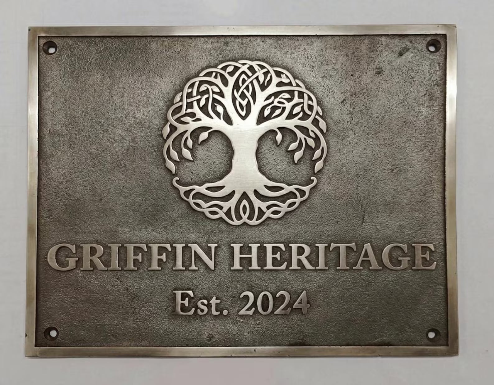 Bronze Address Signs - Custom Bronze Plaques