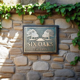 Bronze Address Signs - Custom Bronze Plaques