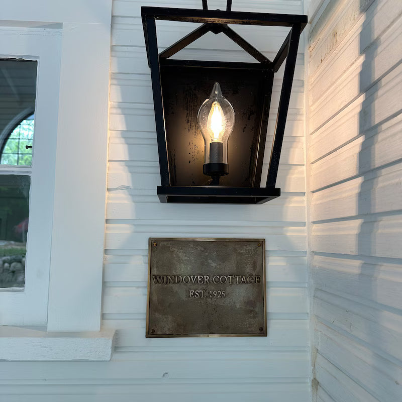 Bronze Address Signs - Custom Bronze Plaques