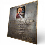Bronze-Gedenktafel mit Foto – Montagearten im Überblick