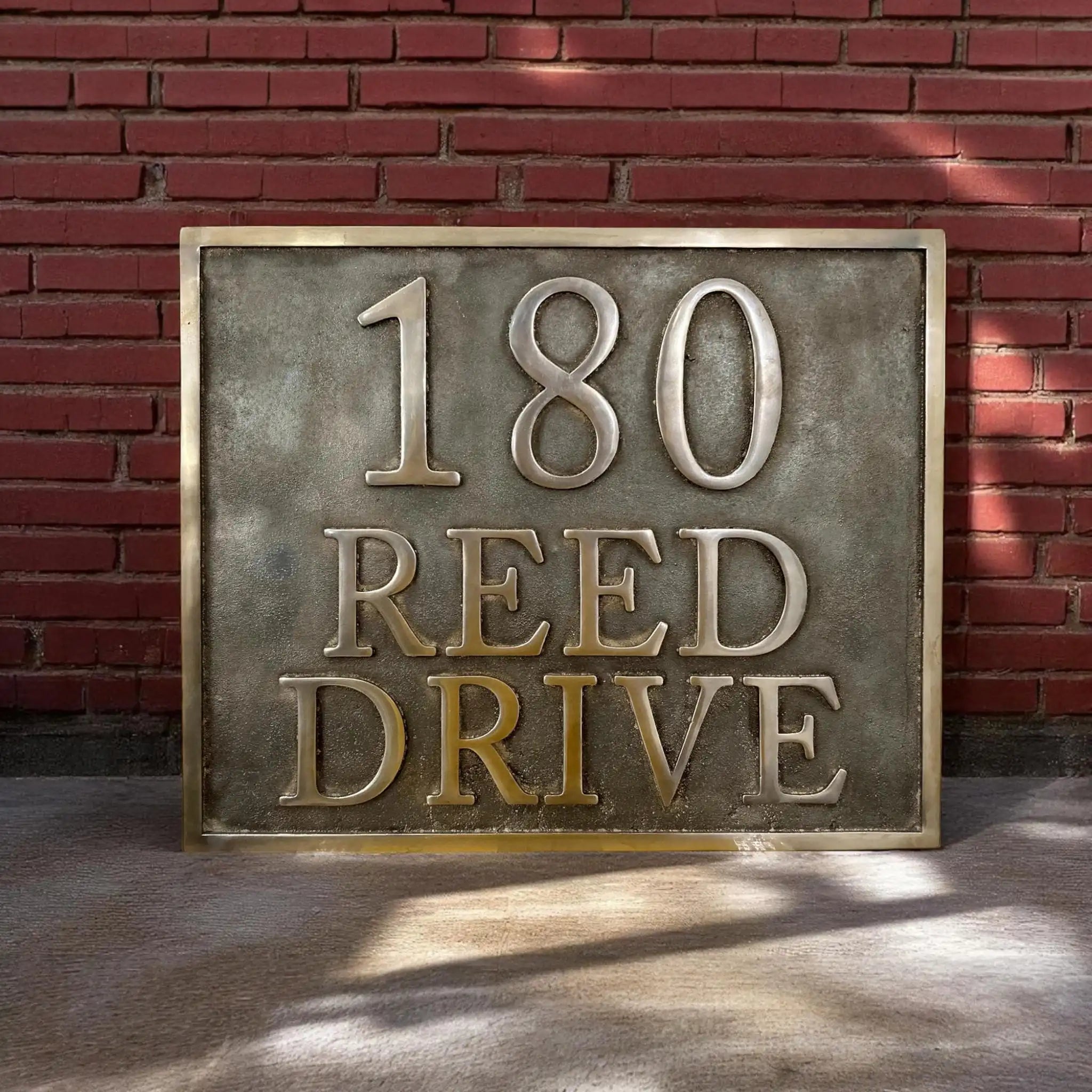 Customized Bronze Signs & Plaques – Personalized Oil-Rubbed Bronze Signs