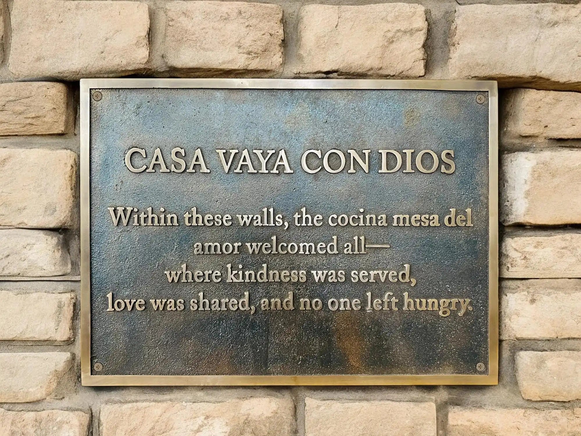 Customized cast bronze plaques - Heavy duty Historical markers