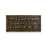 Gedenktafel für Parkbank – wetterfeste Ausführung