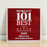 Custom Color Cast Bronze & Brass Plaques – Personalized Metal Signs